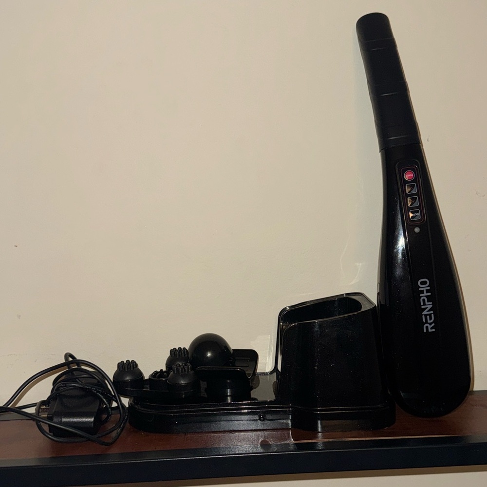 RENPHO Rechargeable Handheld Back Massager Cordless Electric Massage